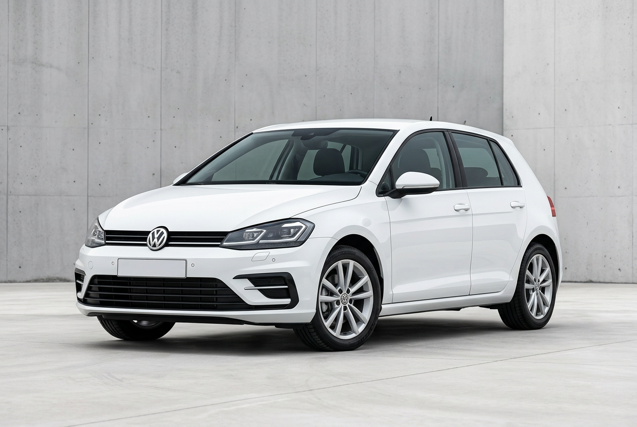 Illustratie van Volkswagen Golf